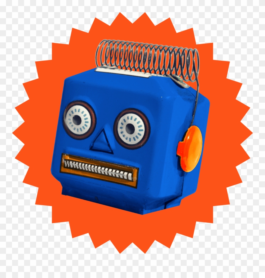 Robot Head - Ikea 75 Years Clipart