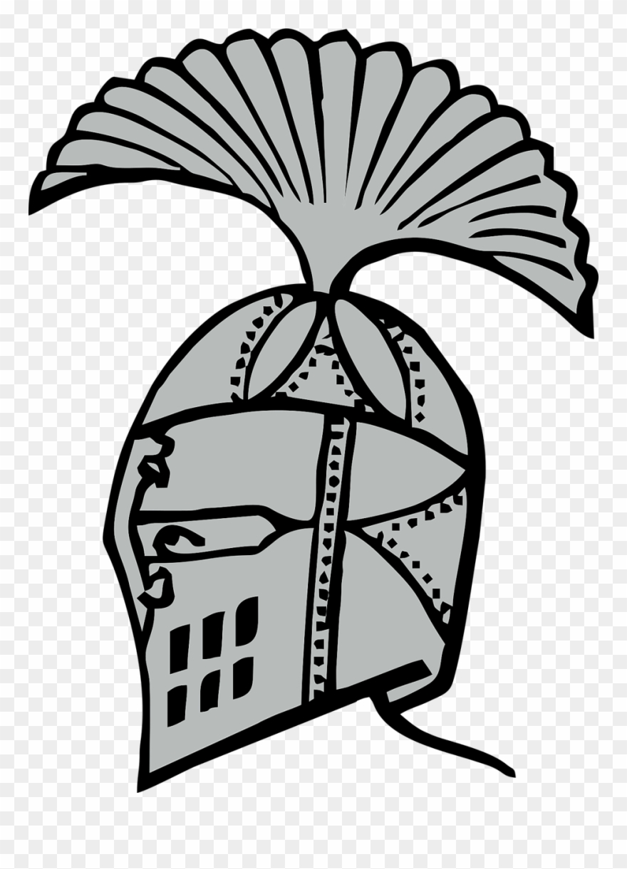 Vector Knight Warrior - Capacete De Cavaleiro Png Clipart