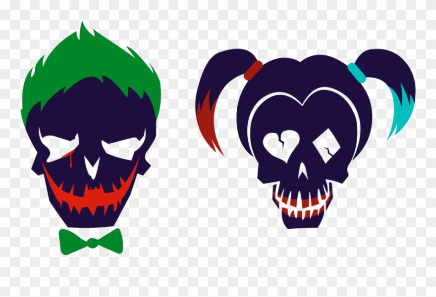 Joker Stickers Suicide Squad Clipart
