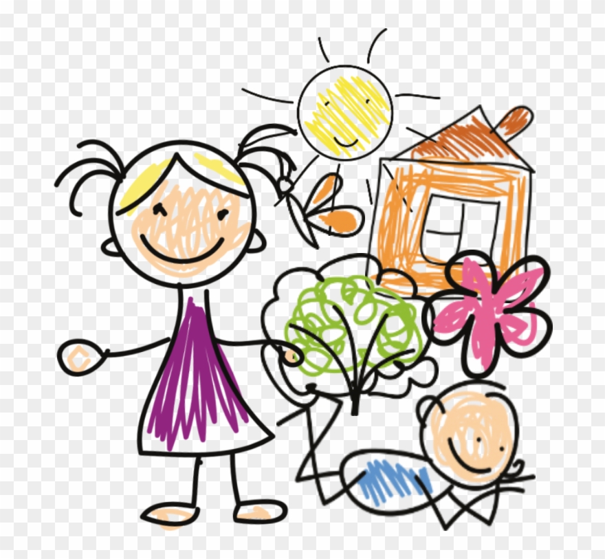 Our Garden - Child Clipart