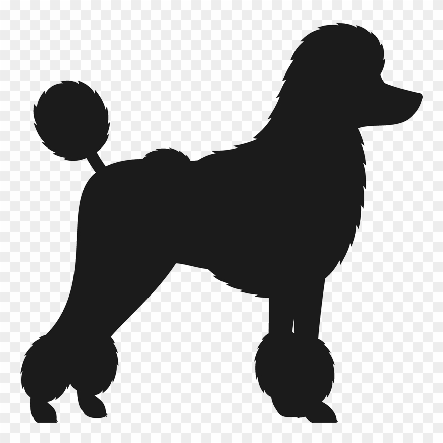 Poodle Stamp Dog, Cat & Fur Baby Stamps - Can You Identify This Formal Dog Breed Clipart