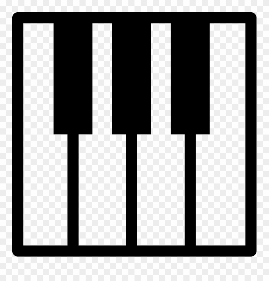 Keyboard Keys Png - Musical Keyboard Clipart