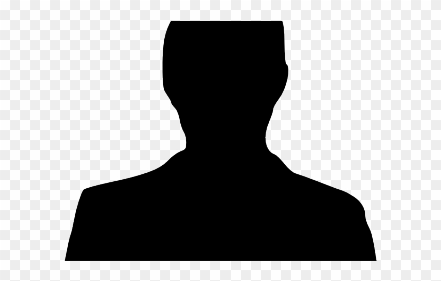 Men Clipart Head - Person Silhouette Head - Png Download