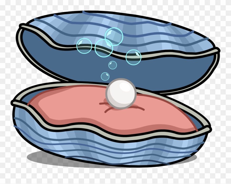 Clam Black And White Stock Transparent - Transparent Clam Clipart - Png Download