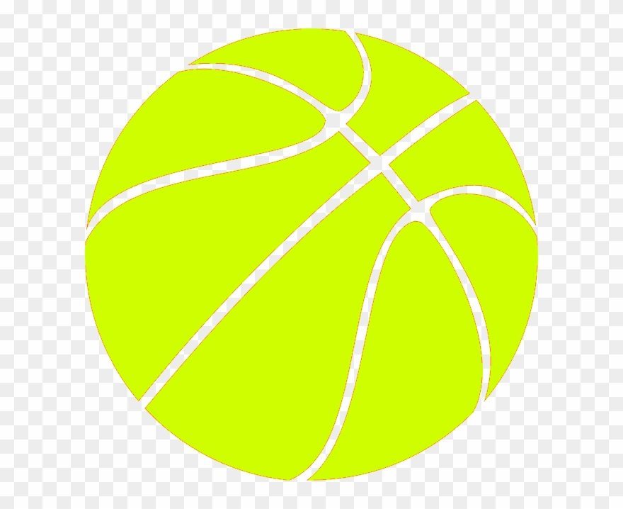 Sports Instruction And Tryouts Svg Free - Basketball Ball Yellow Png Clipart