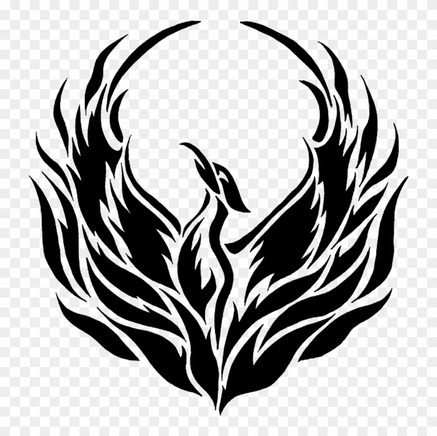 Phoenix Black And White Png Vector Free Library - Northview Heights Secondary School Phoenix Clipart