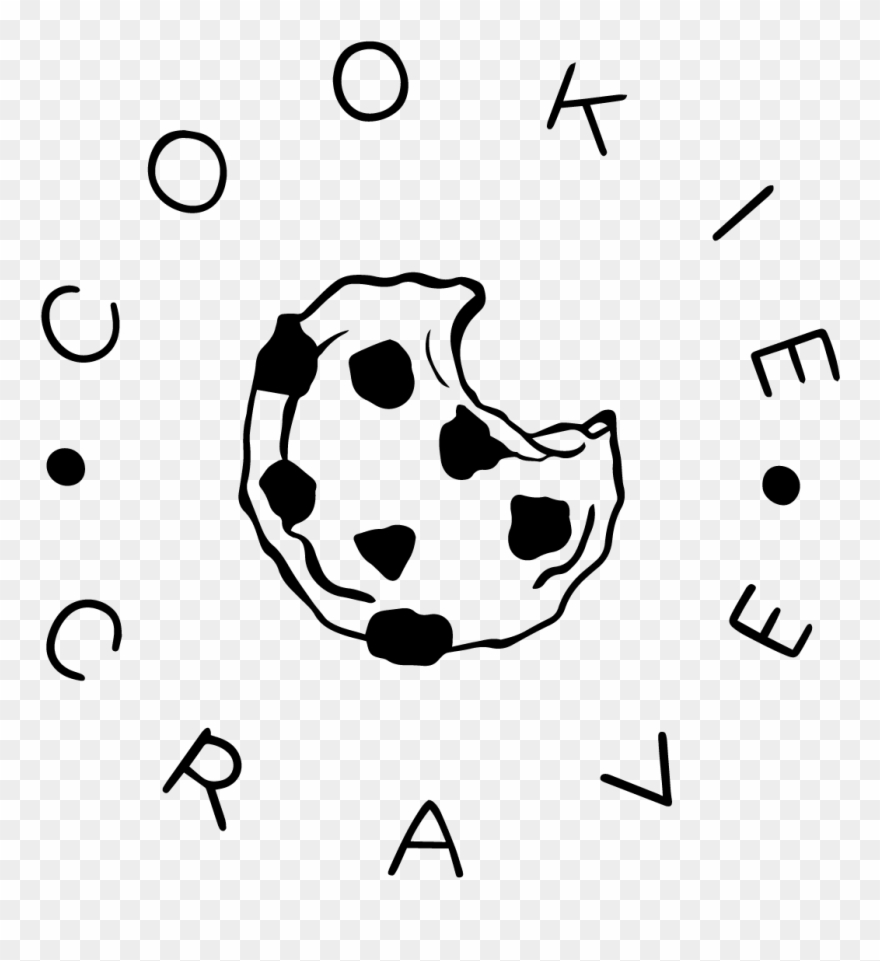 Cookie Logo Black And White Clipart