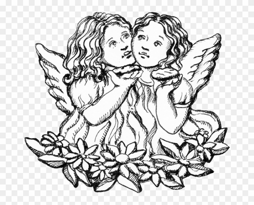 Angels & Cookies - Logo Clipart