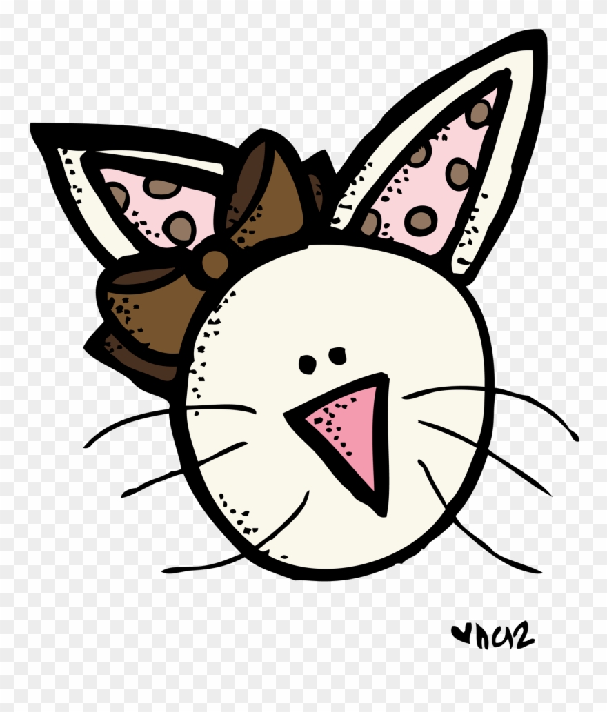 Lil Miss Bunny - Animal Melonheadz Clipart