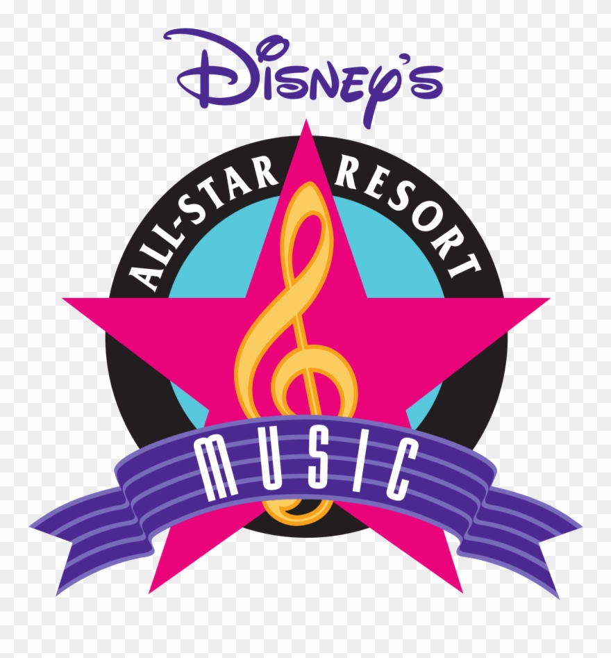 All Star Music Resort Logo Clipart