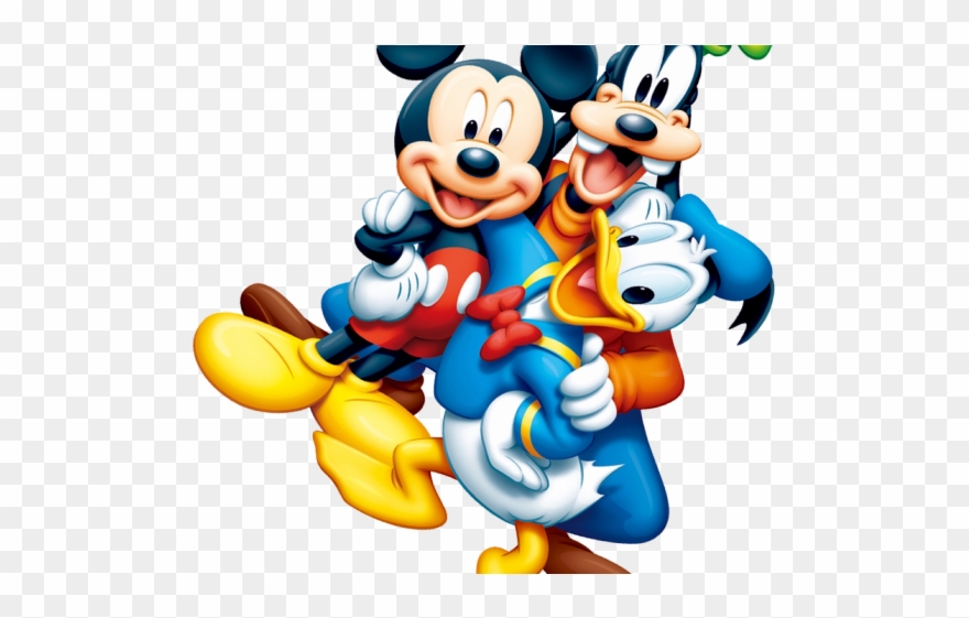 Disney World Characters Clipart - Mickey Mouse Disney Png Transparent Png