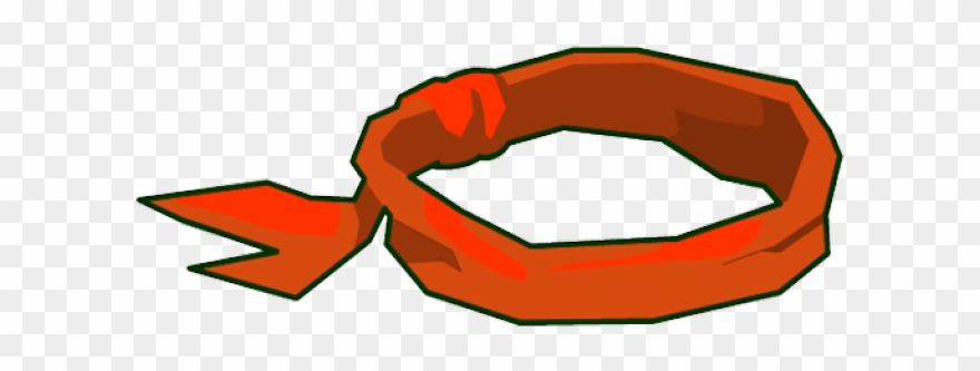 Headband Clipart Transparent - Orange Headband Png