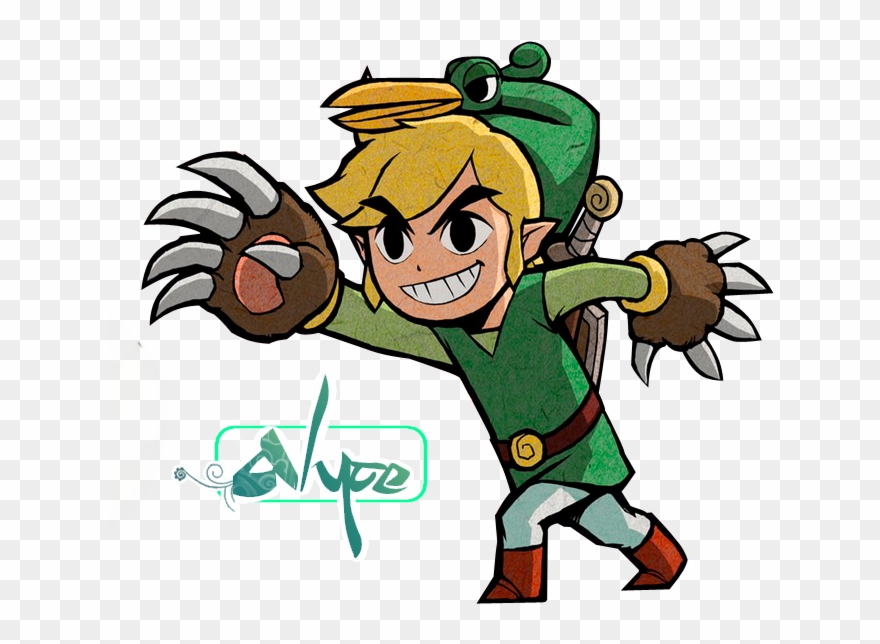 Zelda Clipart Cartoon - Legend Of Zelda Minish Cap - Png Download