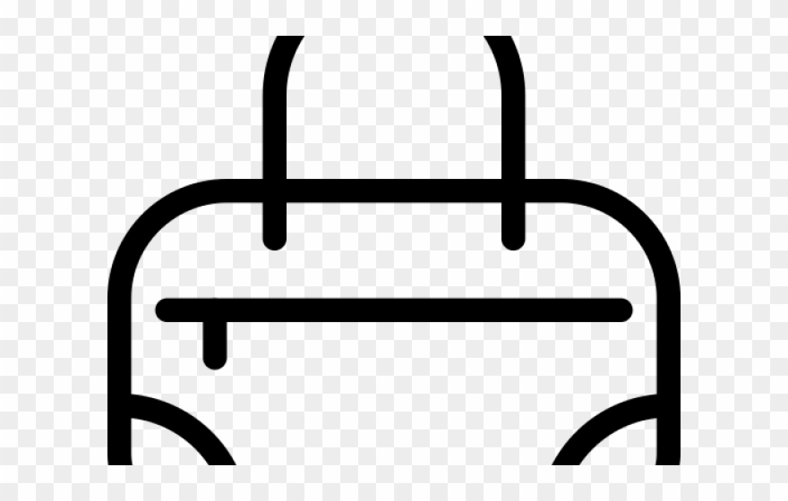 Luggage Clipart Overnight Bag - Bag - Png Download