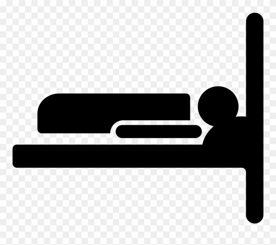 Man In Bed Comments - Man In Bed Icon Clipart