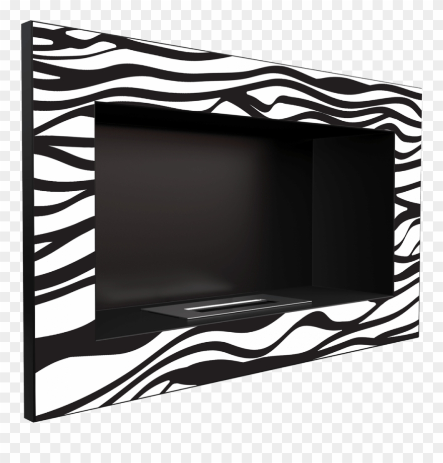 Ethanol Fireplace Kratki Golf Black Zebra - Kratki Golf Tüv Černá Zebra Biokrb Clipart