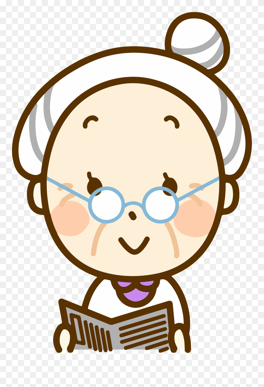 By Oksmith - Clip Art Old Woman - Png Download