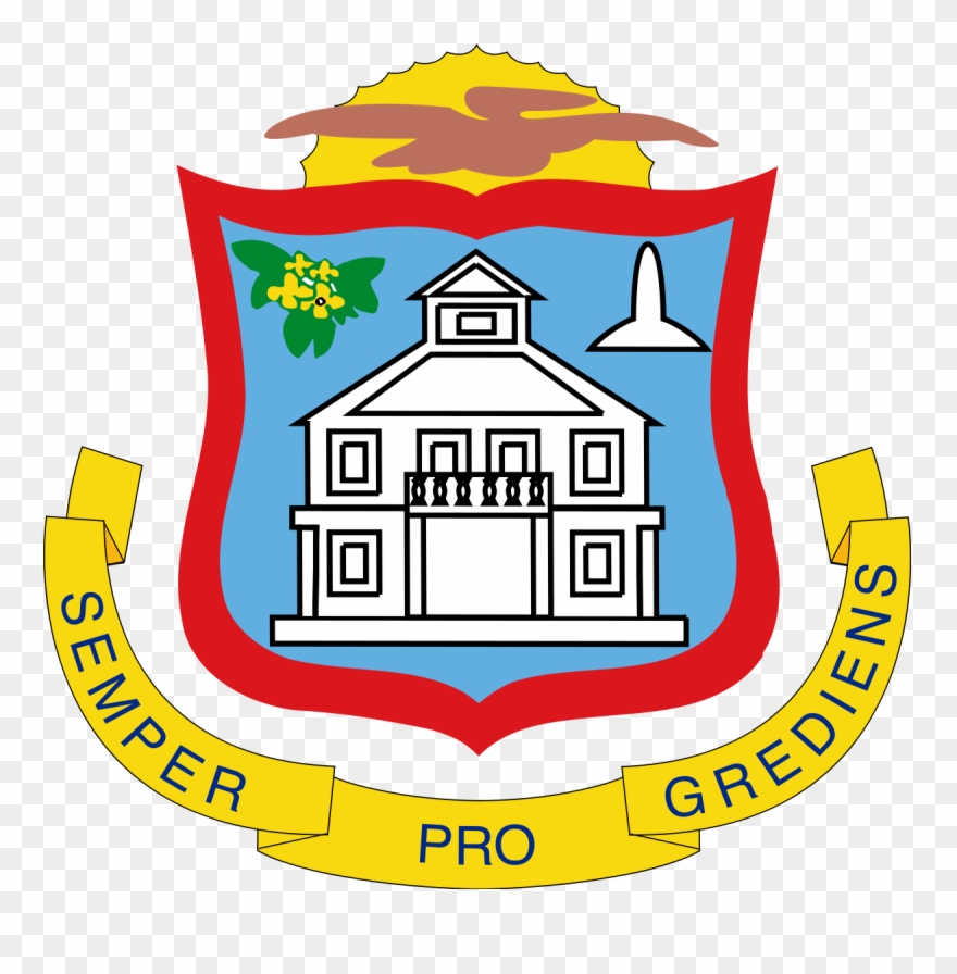 St Maarten Coat Of Arms Clipart