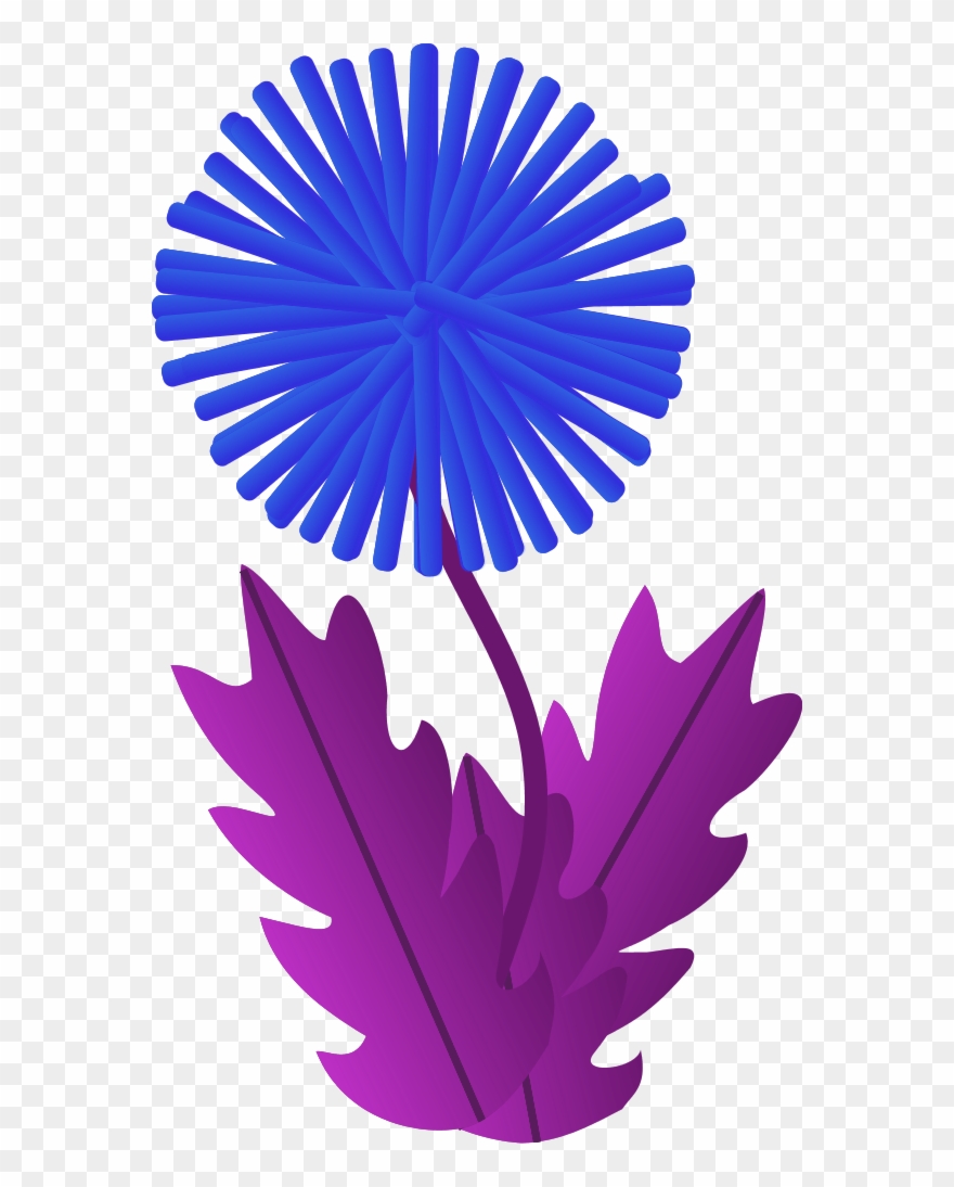 Vector Clip Art - Dandelion Clip Art - Png Download