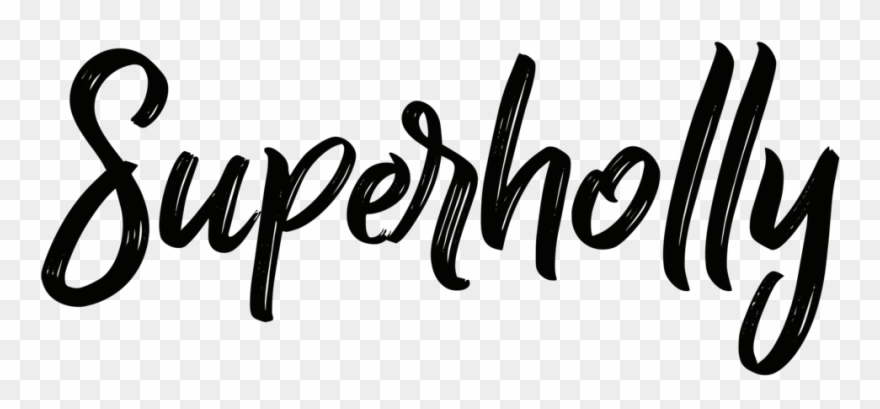 Superholly Logo Black Format=1500w Clipart