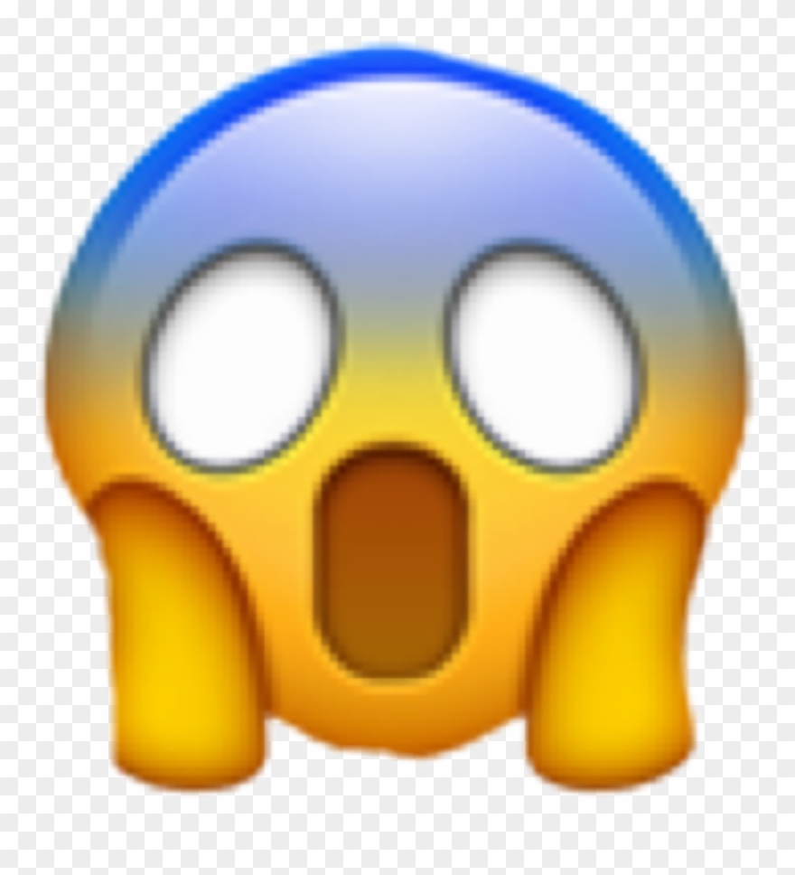 Wow Emoji Transparent Background Clipart