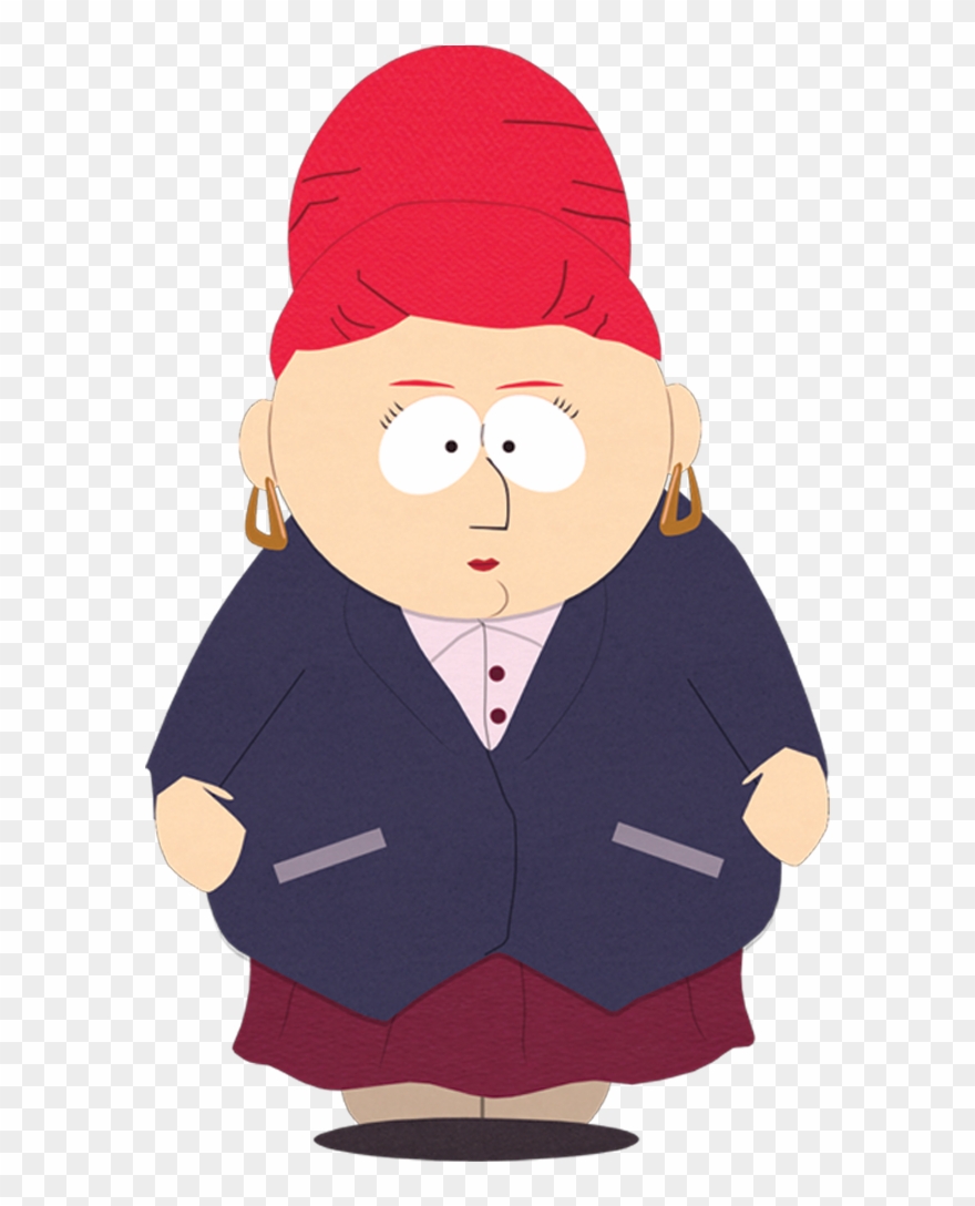 Clipart Park Story Setting - Kyles Mom From South Park - Png Download