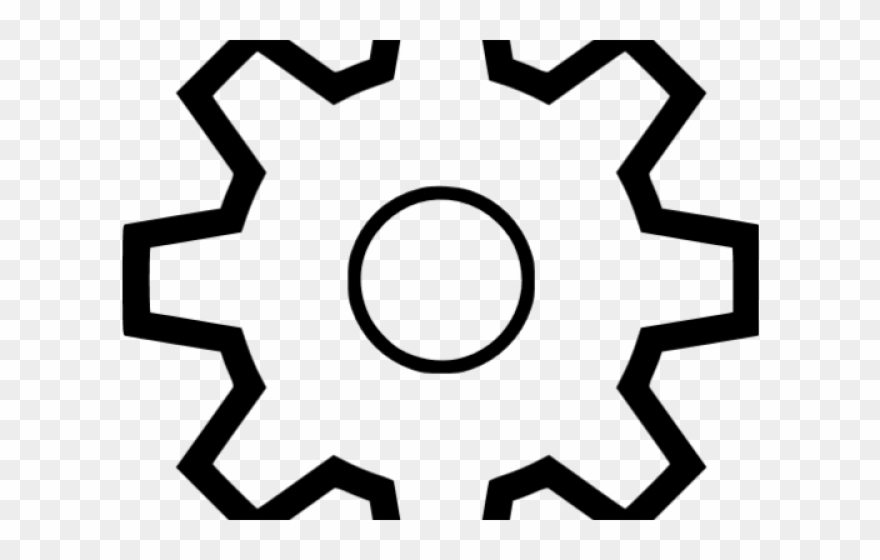 Setting Clipart Black Png - Setting Icon Gray Png Transparent Png