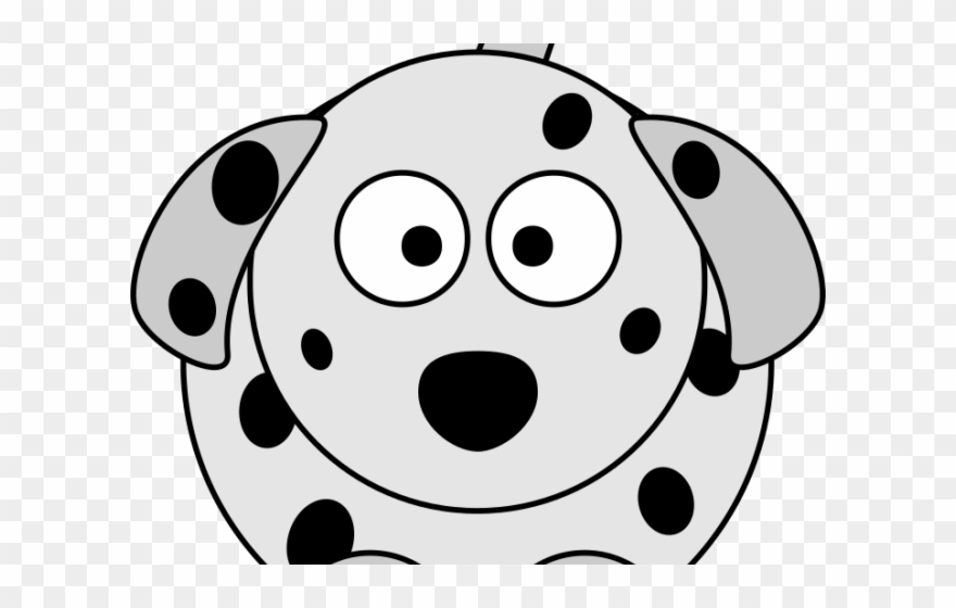 Dalmation Clipart - Dalmatian Dog - Png Download