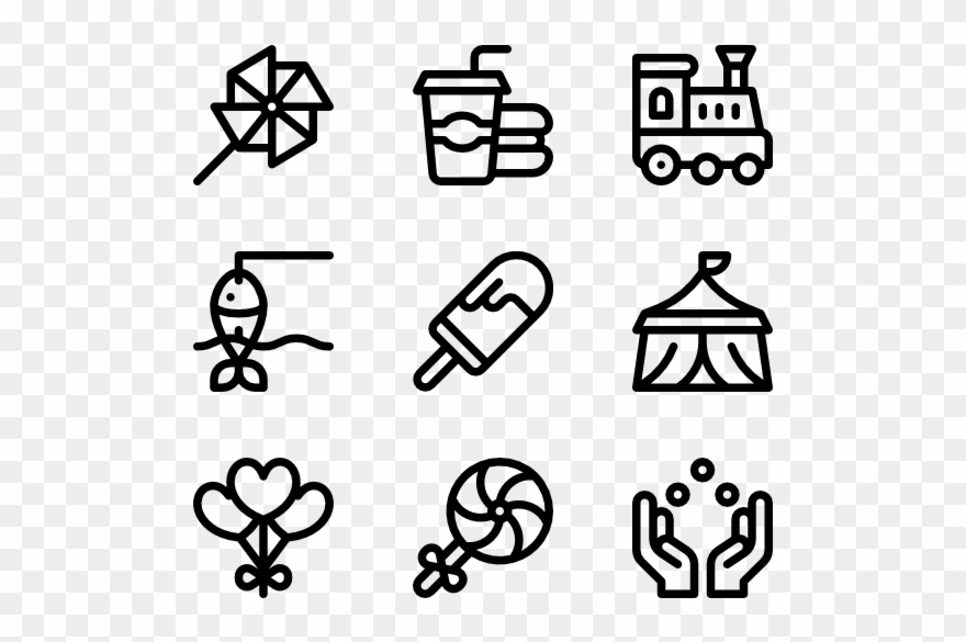 Fair - Concert Icons Clipart