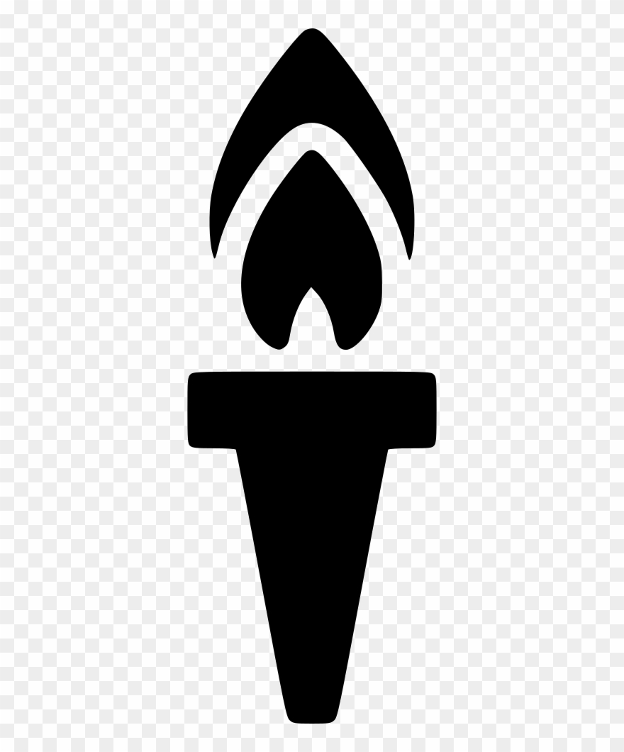 Liberty Drawing Flame - Clip Art - Png Download