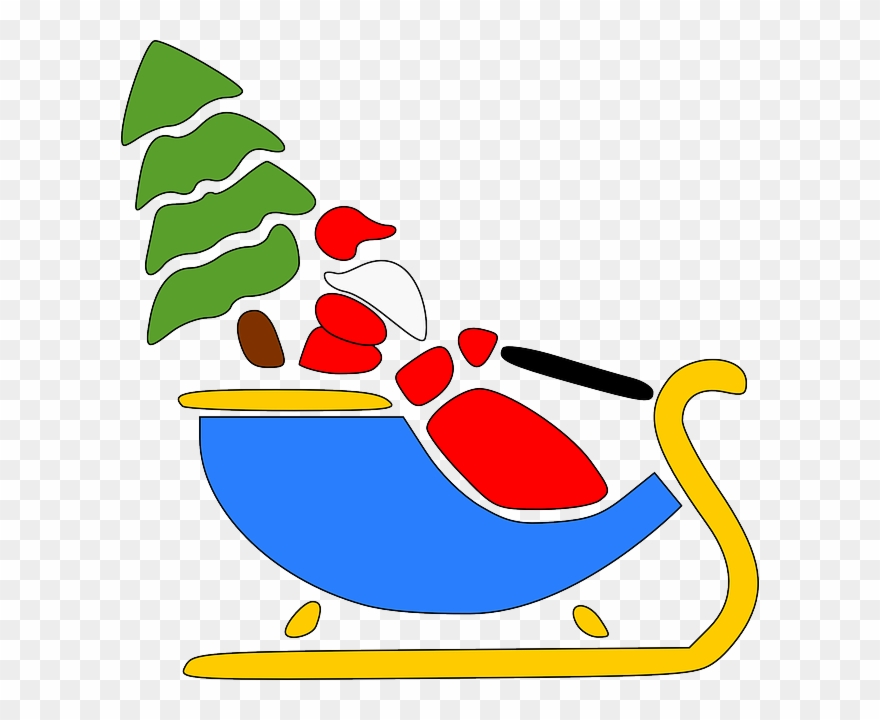 Panther Clipart Pacheco - Sleigh Ride Throw Blanket - Png Download