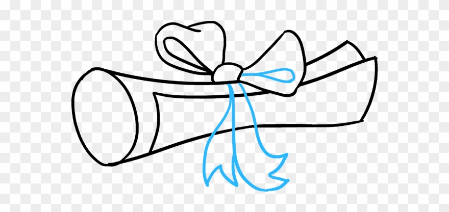 How To Draw Scroll - Graduación Medallas Y Estrellas Para Colorear E Imprimir Clipart