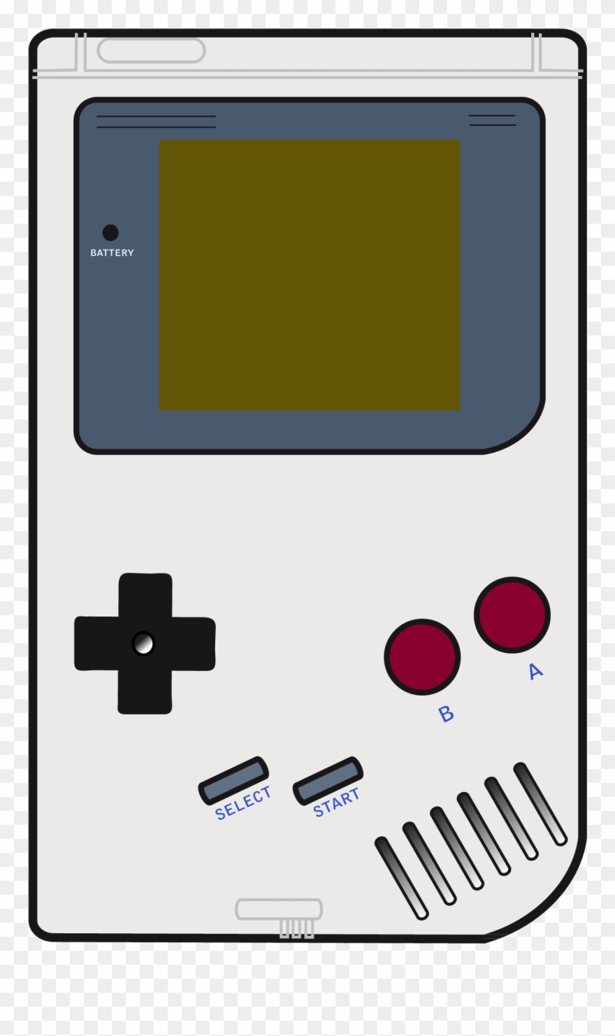 Game Boy Png - Game Boy Art Clipart