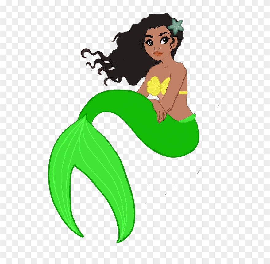 Young Calypso Is Obsessed With The World Above The - Mermaid Clipart