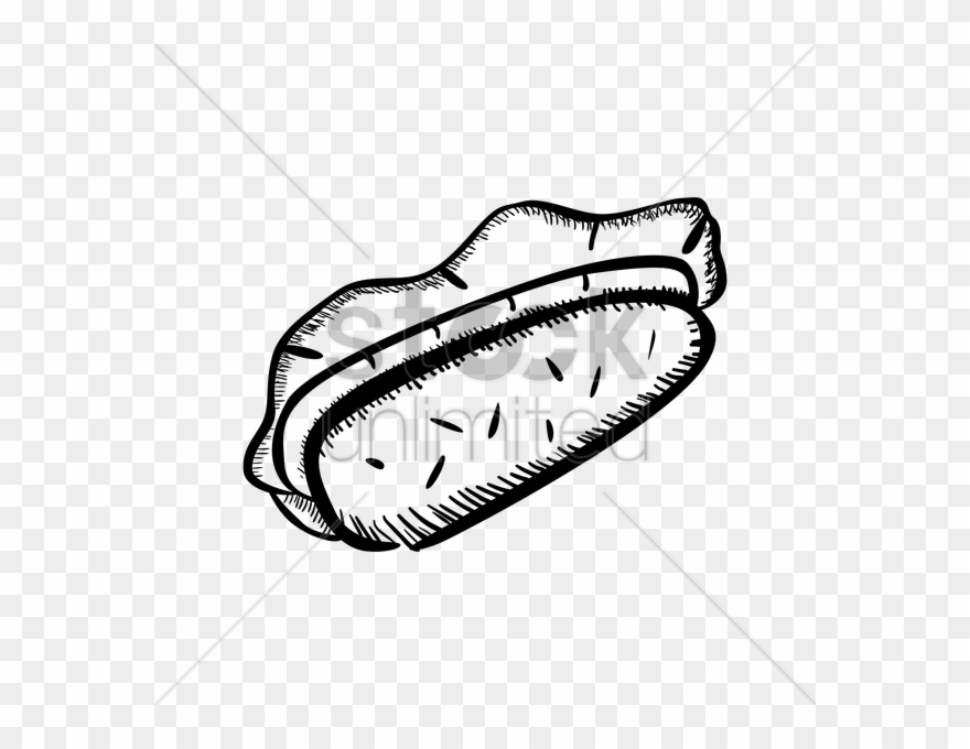 Hot Dog Drawing At Getdrawings Com Free - Hot Dog Clipart
