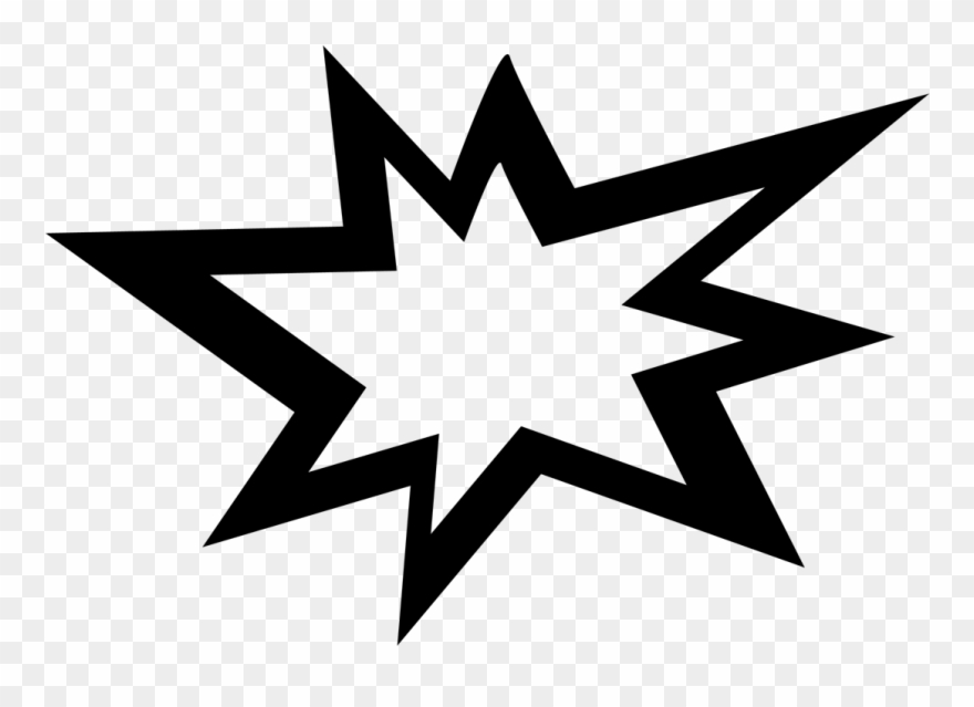 Drawn Explosion Toon - Comic Explosion Clipart