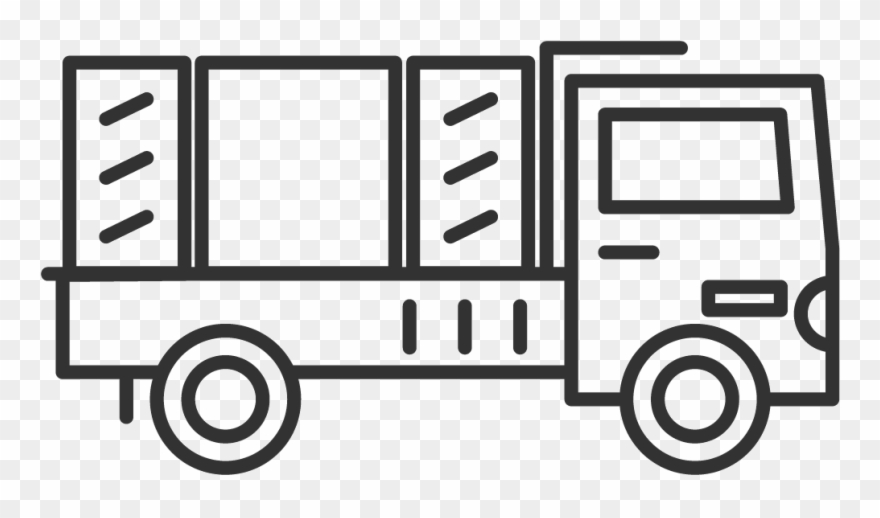 Service Trucks Icon - Truck Tracking Icon Clipart