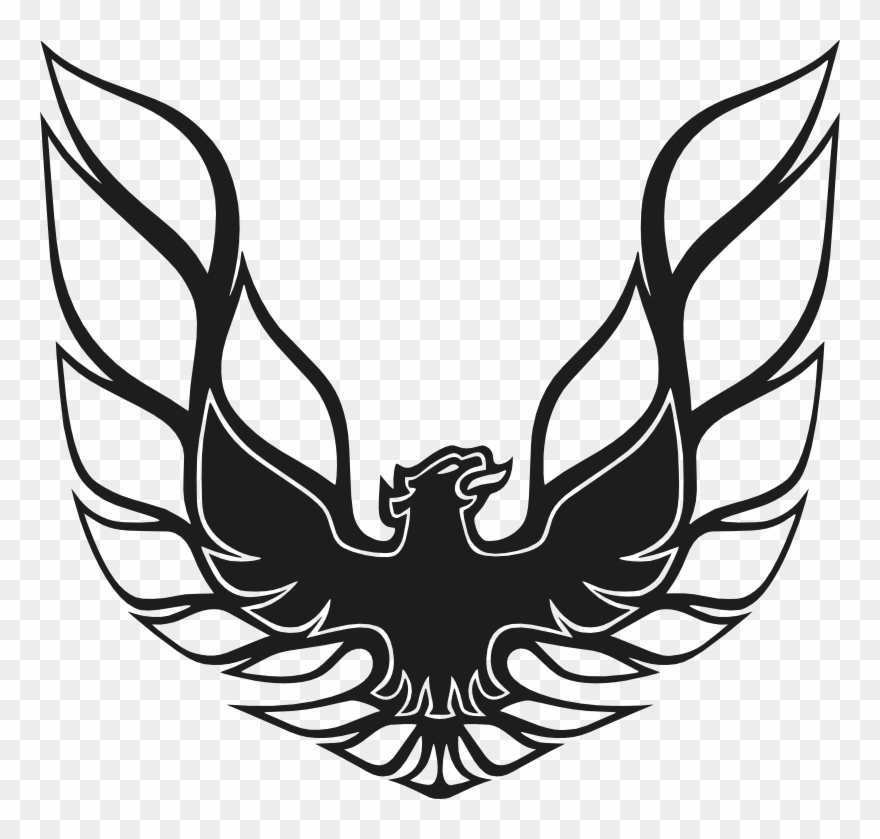 Firebird Trans Am Stencil - Trans Am Firebird Logo Clipart