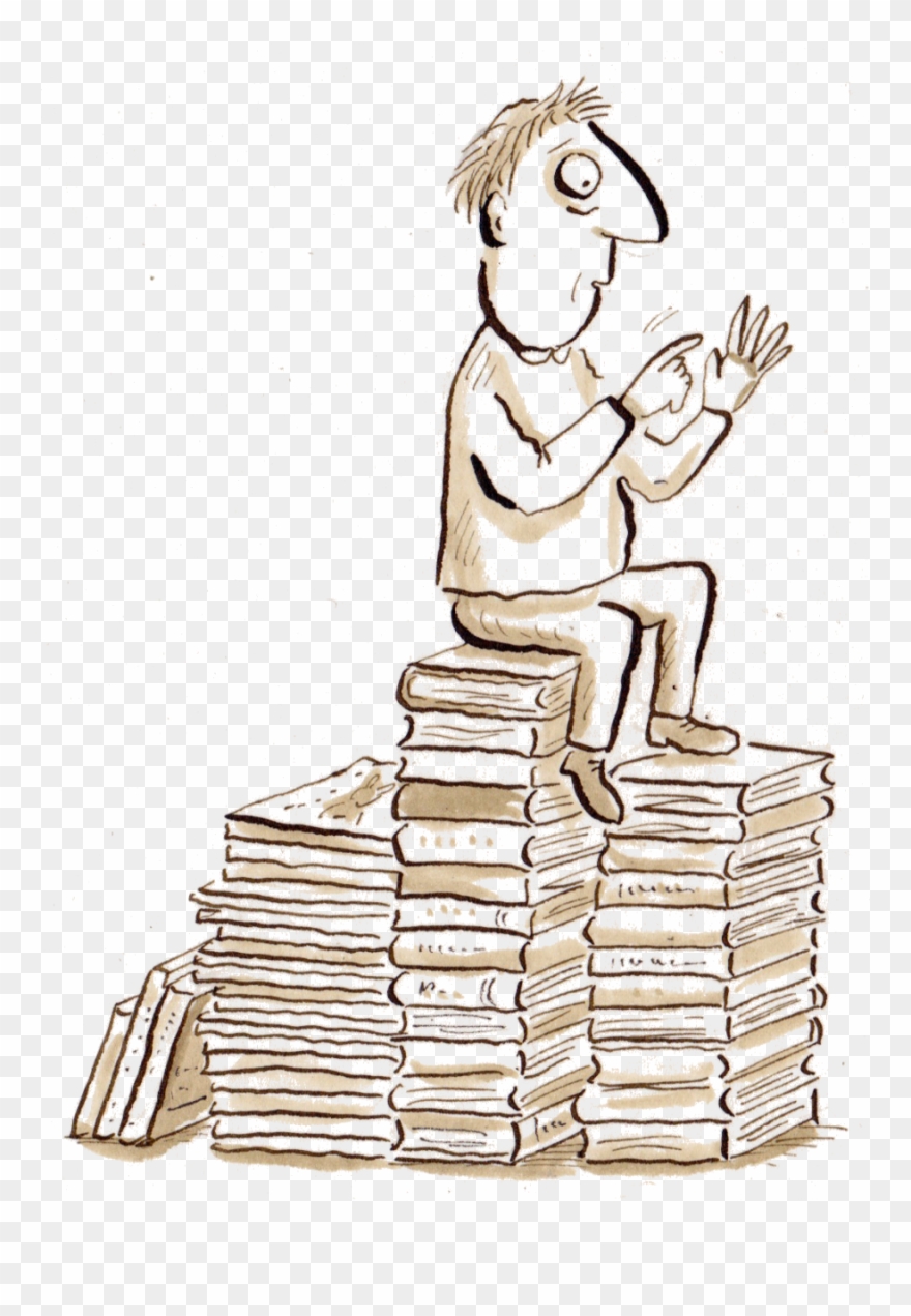 Sometimes New Books Are Made Out Of Old Drawings - Axel Scheffler Illustrations Outline Clipart