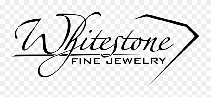 Cropped Cedar Park Jewelry Whitestone Logo Glow - Calligraphy Clipart