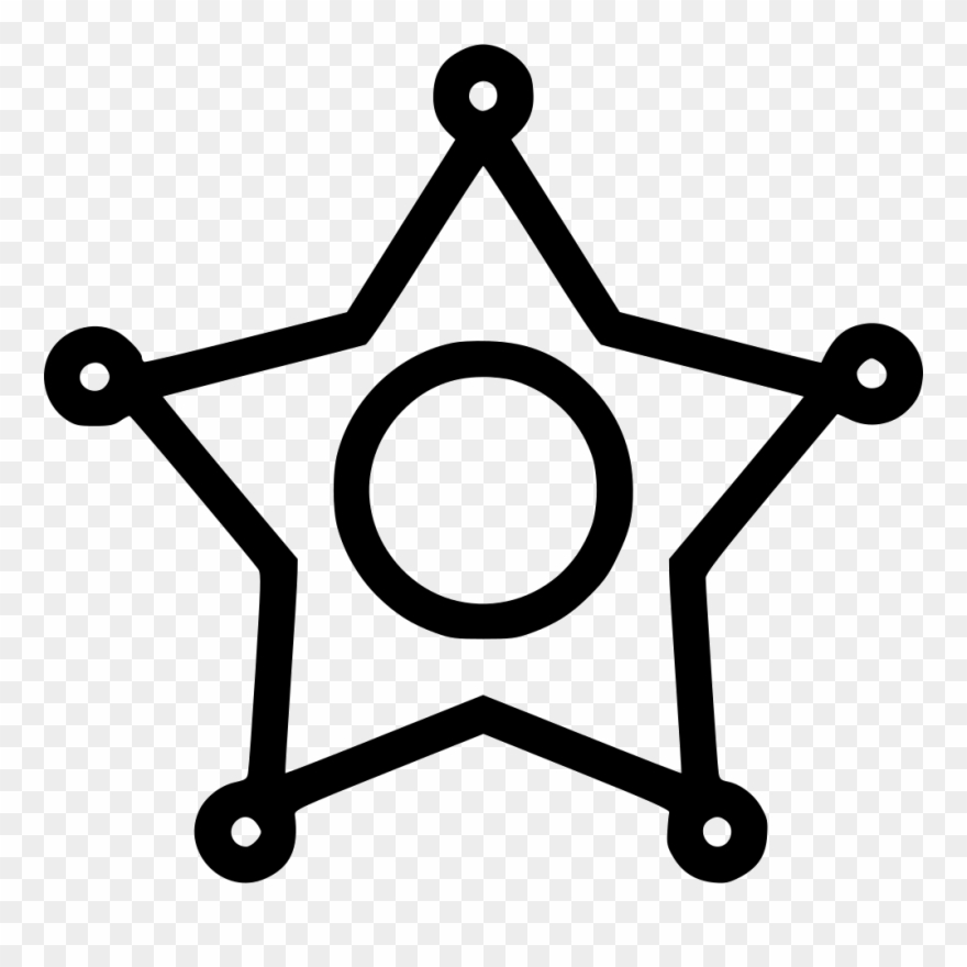 Sheriff Badge Comments - Sheriff Clipart