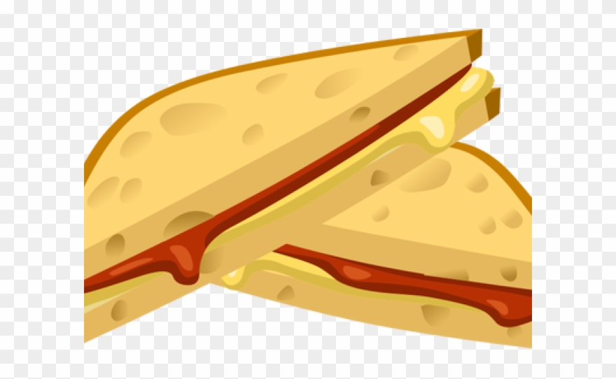 Grilled Cheese Clipart Roti - Sandwich Clipart Free - Png Download