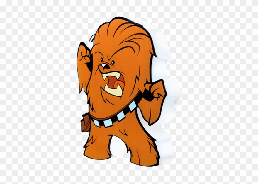 Vector Freeuse Download Chewbacca Clipart Small - Star Wars Chewbacca Mini 3d Light - Png Download