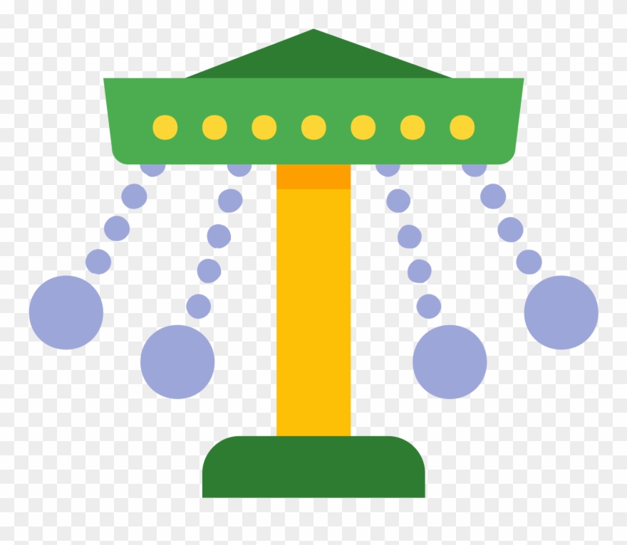 Merry Go Round Icon - Carousel Clipart