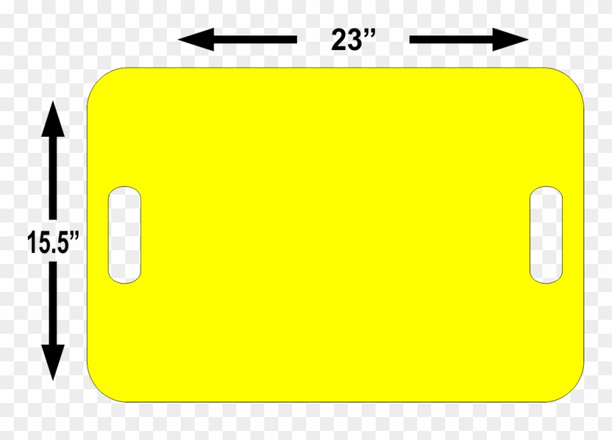 Pep Rally Sign With Handles 23" X - Pep Rally Clipart