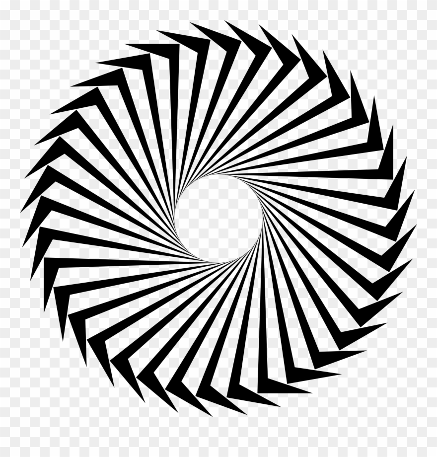 Big Image - Abstract Fan Clipart - Png Download