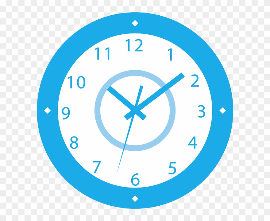 Explore Blue Clocks, World History, And More - Relogio Azul Png Clipart