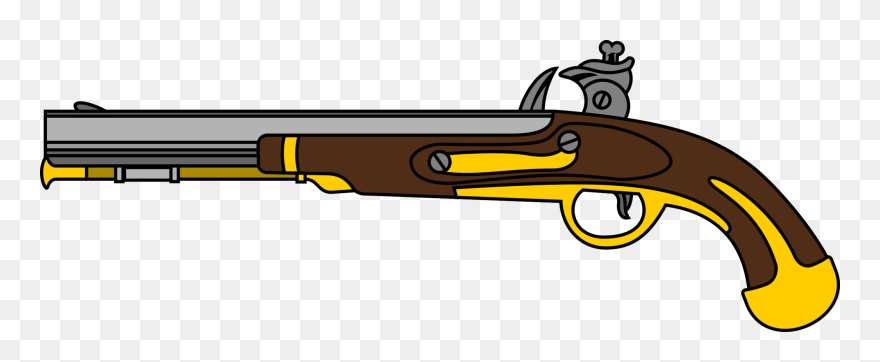 Ferry Pistol Rifle Handgun Firearm - Pistol Clipart