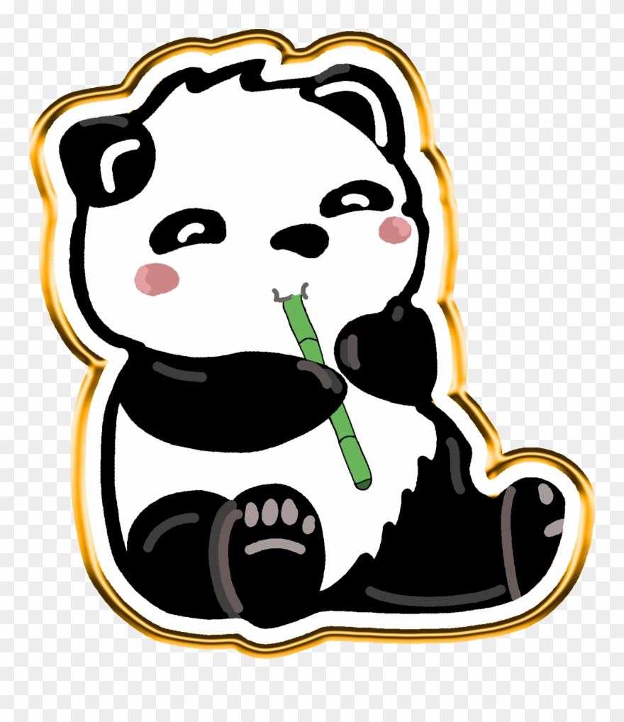 Golden Sticker Clipart