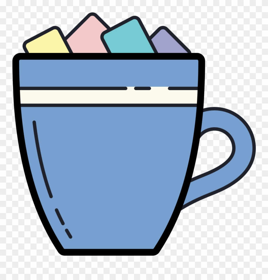 Hot Chocolate With Marshmallows Icon - Hot Chocolate Clipart